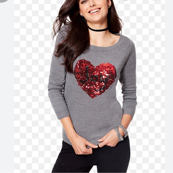New York & Company Sweaters - New York & Co. Joy Sequin Sweater